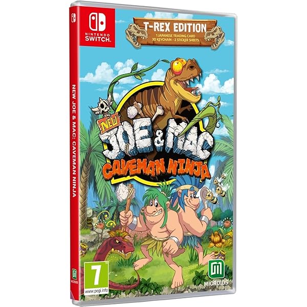 Amazon.co.jp: New Joe and Mac: Caveman Edition - T-Rex